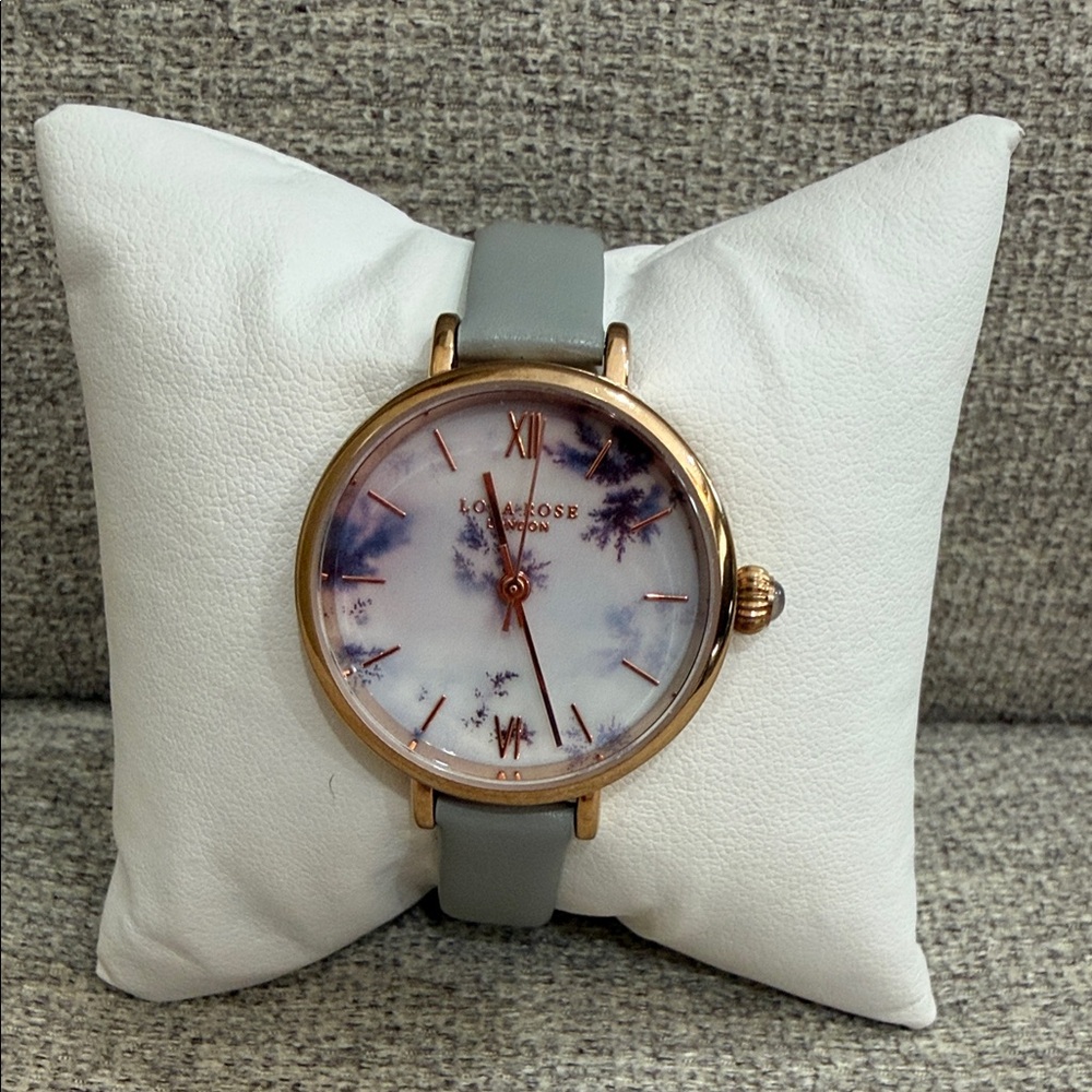 Lola Rose Women's Snowflake Agate Harmony Watch
